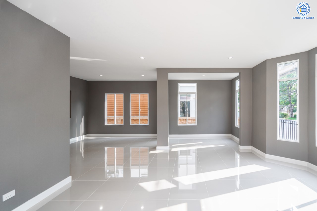 บ้านมือสองตกแต่งใหม่ ม.เดอะแพลนท์ ราชพฤกษ์-พระราม5 หลังมุม! เนื้อที่ 58 ตร.ว. ฟังก์ชัน 3 ห้องนอน 3 ห้องน้ำ จอดรถได้ 2 คัน บนทำเลศักยภาพ เดินทางสะดวก ใกล้วงเวียนพระราม5, The Walk, ทางด่วน ศรีรัช และรถไฟฟ้าสายสีม่วง "สถานีบางรักใหญ่"